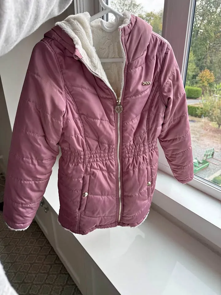 DKNY Girls jacket reversible
