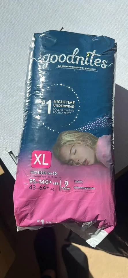 Goodnight diapers