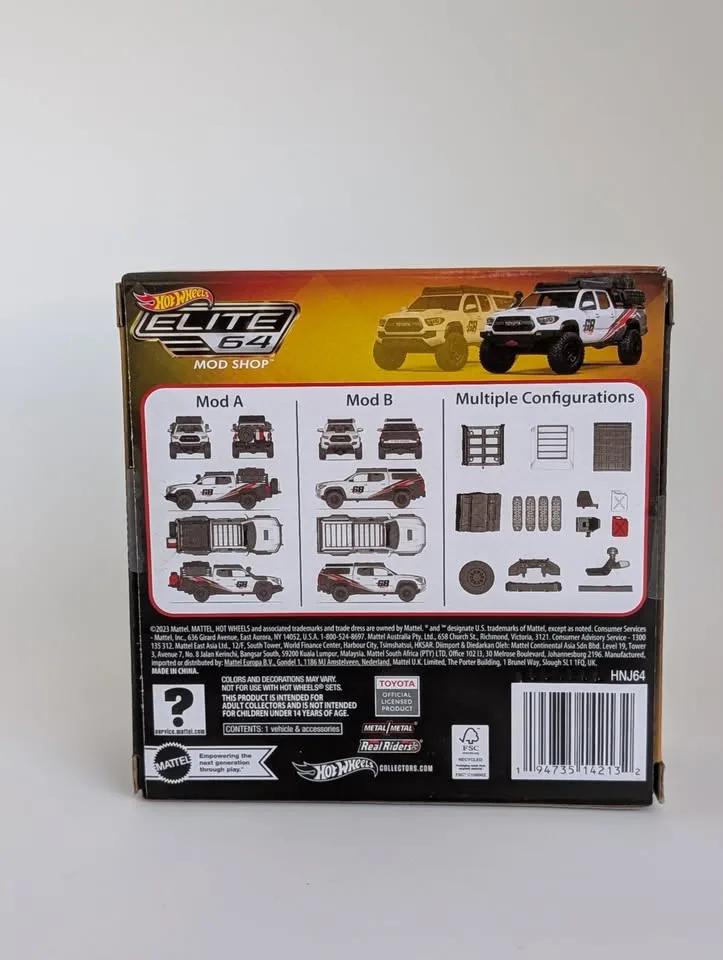 Hot Wheels Elite 64 '17 Toyota Tacoma image indicator(4)