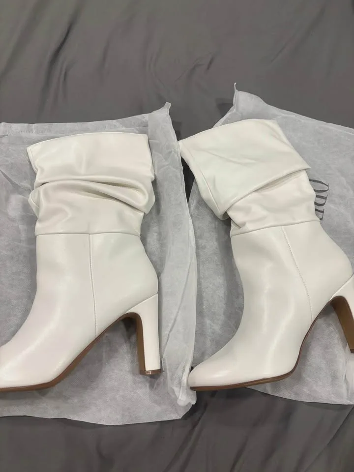 Boots Dream Pairs Mid-calf Slouchy Boots image indicator(2)