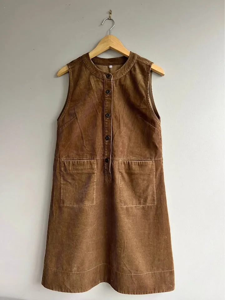 Brown Muji dress