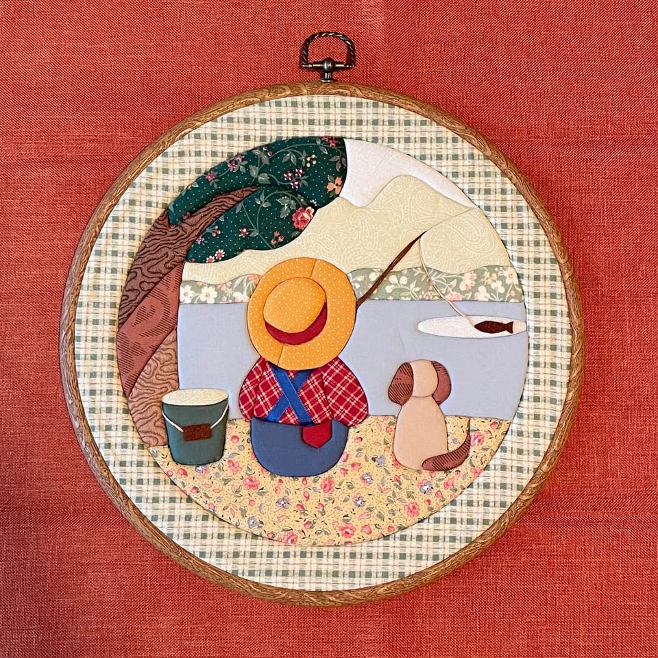 Patchwork Wall Art Set – Circular & Square Design - photo 2
