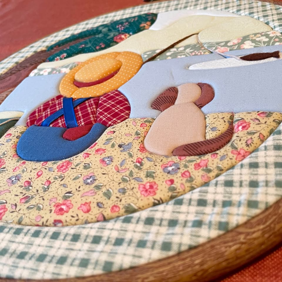 Patchwork Wall Art Set – Circular & Square Design - photo 5