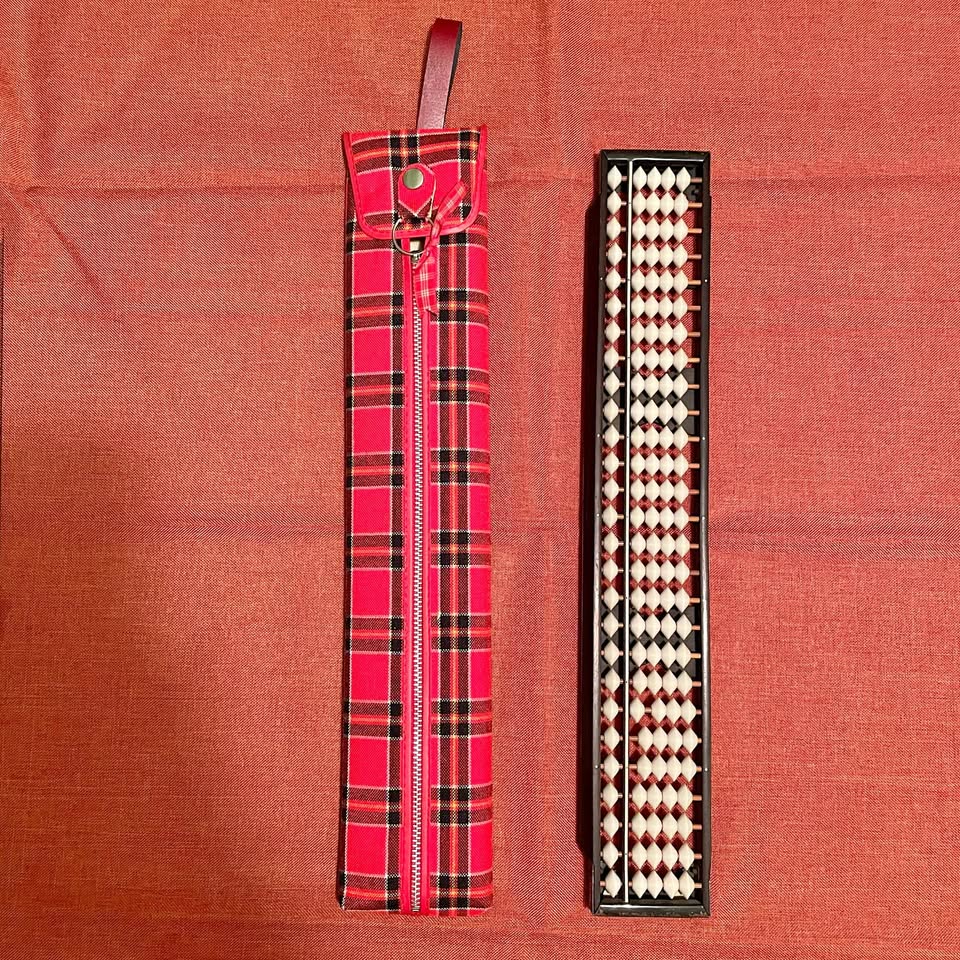 Japanese Abacus (Soroban) – Red Case Included
