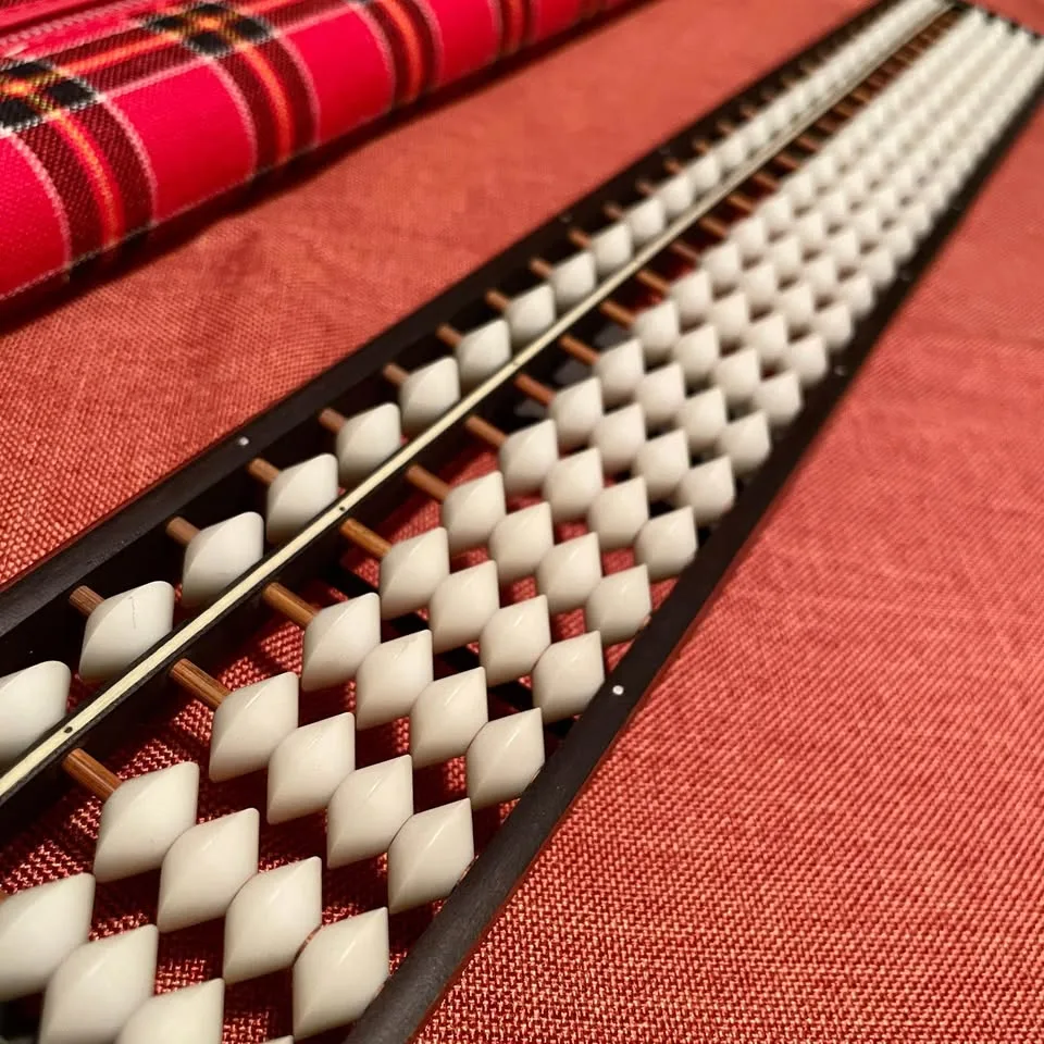 Japanese Abacus (Soroban) – Red Case Included image indicator(2)