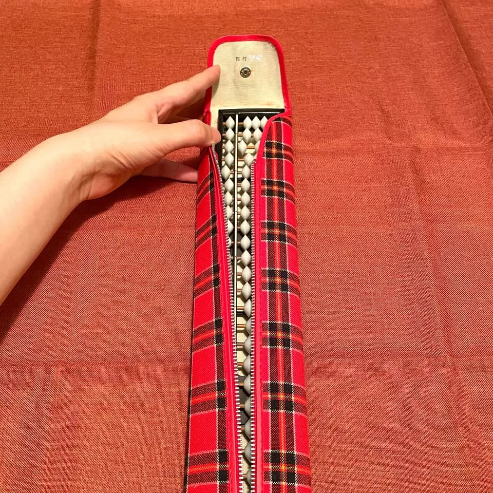 Japanese Abacus (Soroban) – Red Case Included image indicator(7)