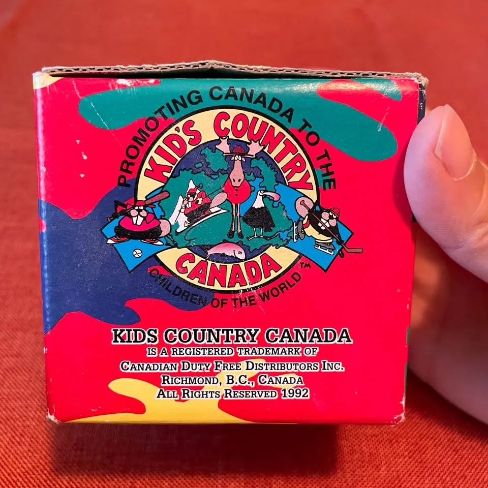 🇨🇦NEW✨Vintage Kids Country Canada Child’s Train Mug image indicator(5)