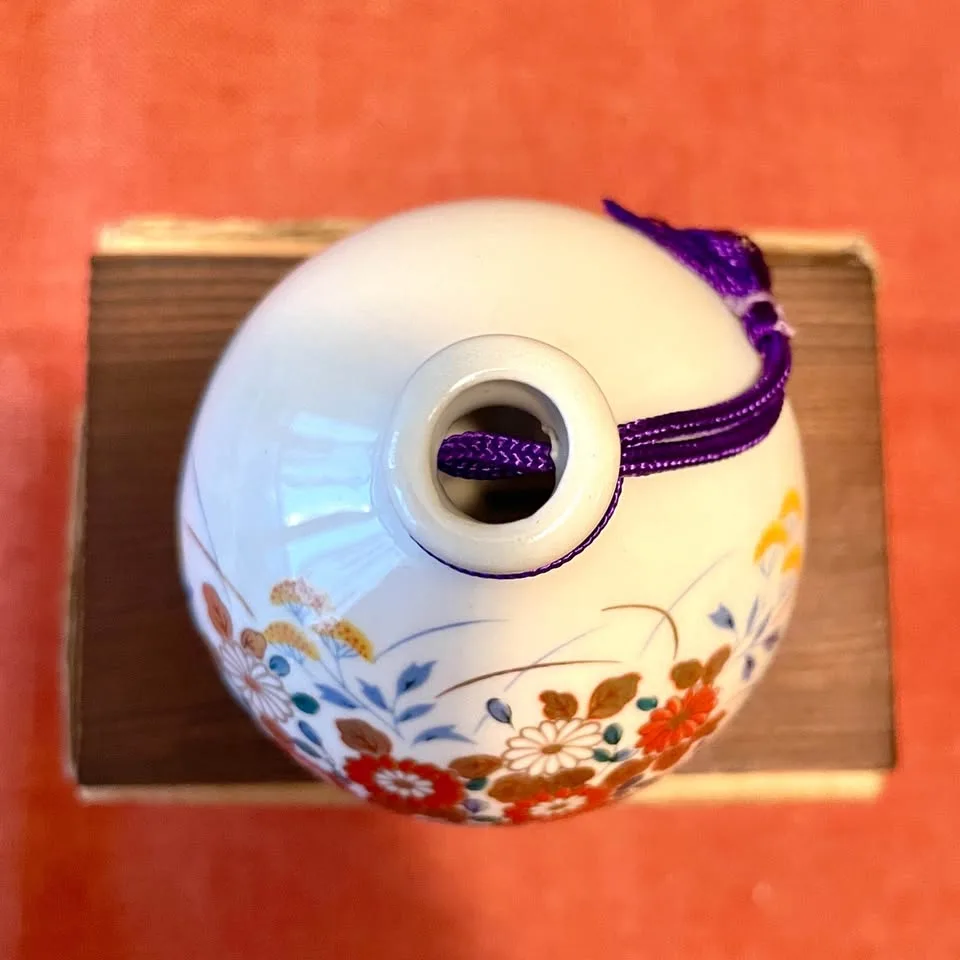 🇯🇵Palm-Sized Bell, Ceramic Vase Shaped Design image indicator(3)