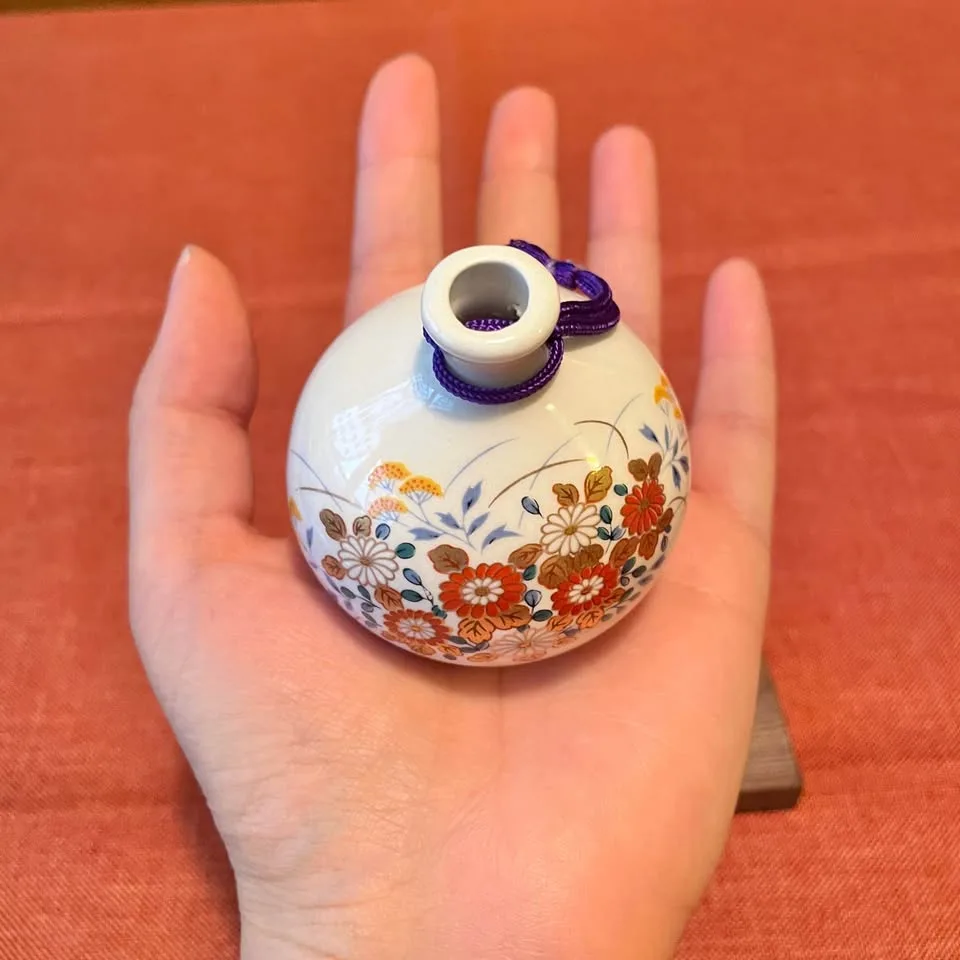 🇯🇵Palm-Sized Bell, Ceramic Vase Shaped Design image indicator(7)