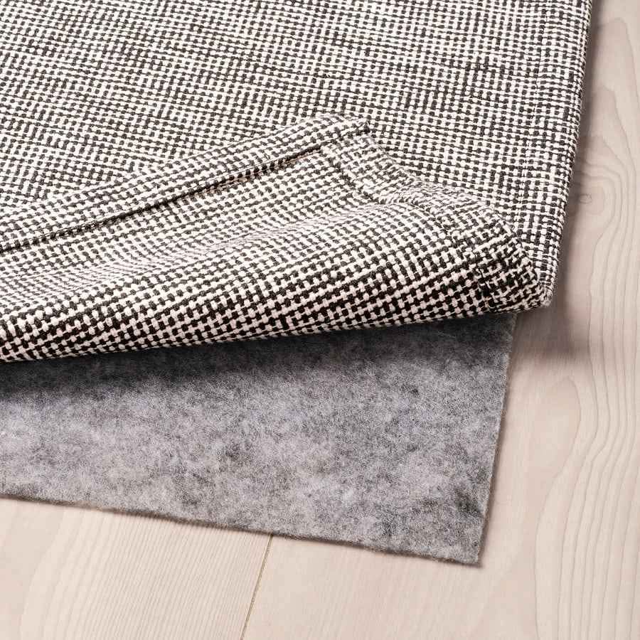 IKEA Tiphede 2'7"×4'11" Flatwoven Black/Natural Rug *NEW* - photo 5
