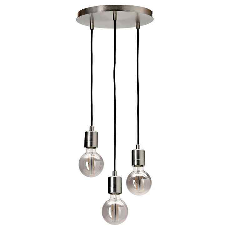 IKEA Skaftet 3 Corded Pendant Ceiling Light