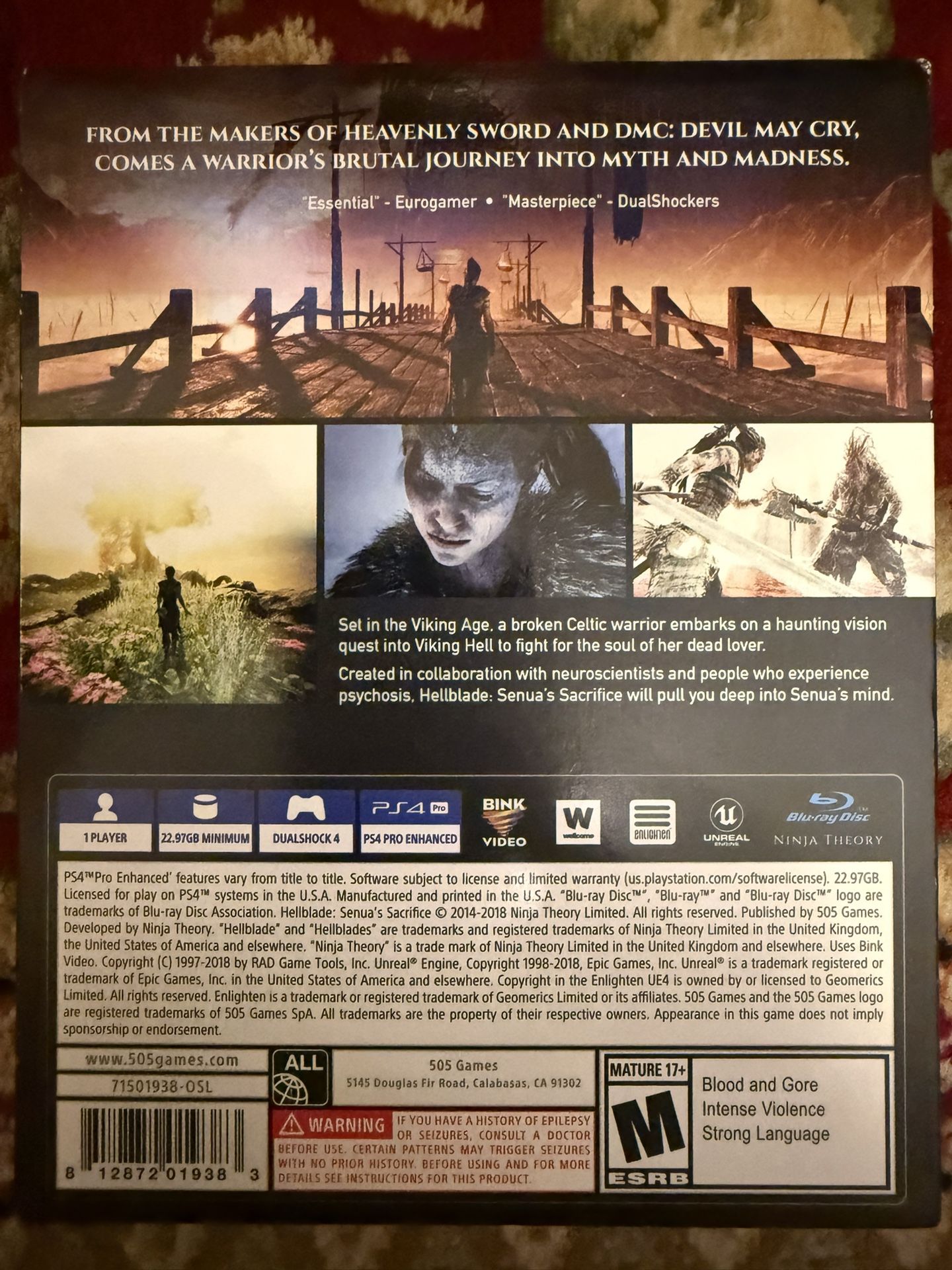 Hellblade: Senua's Sacrifice - PS4 - photo 2