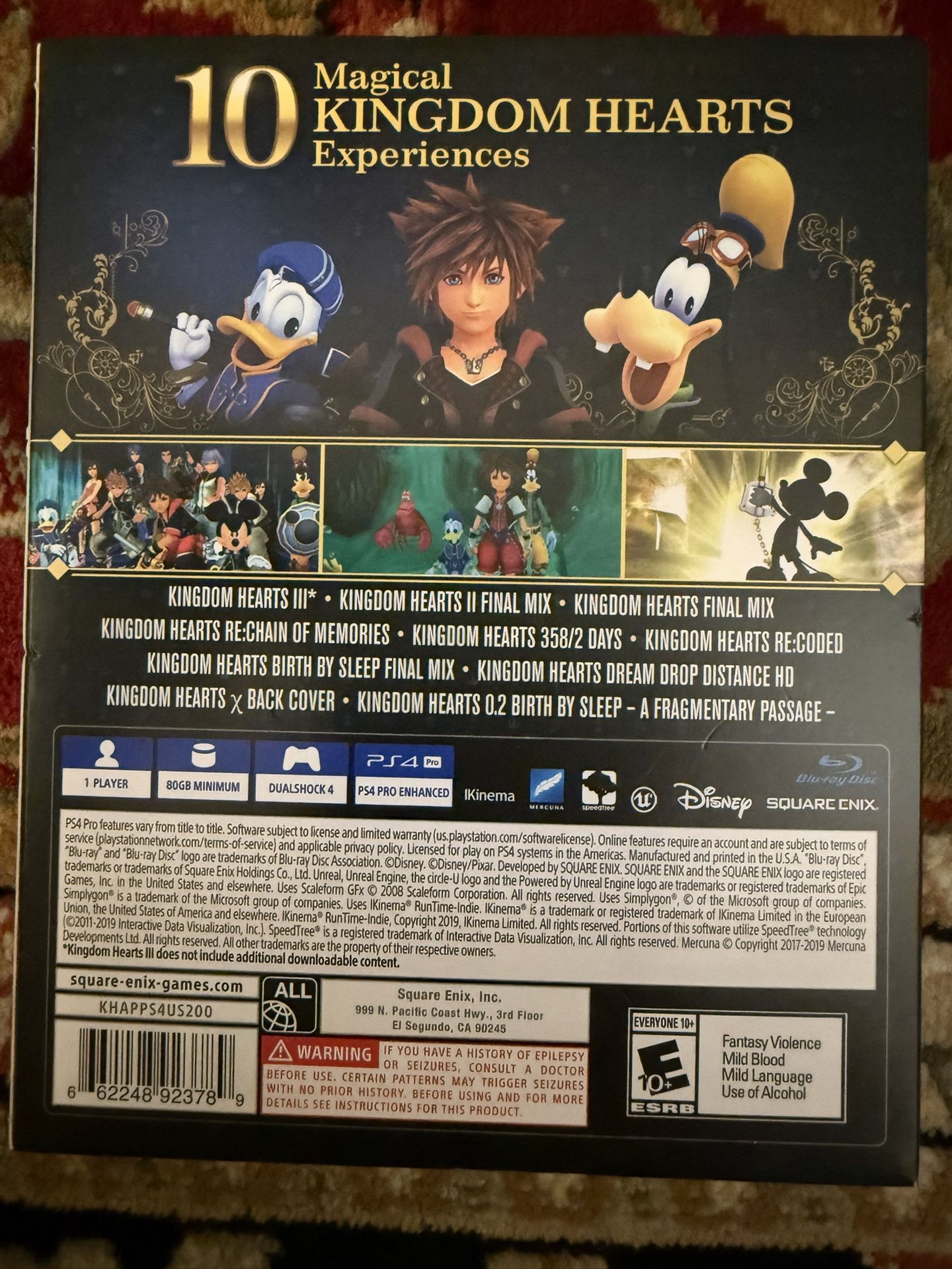 Kingdom Hearts: All-In-One Package - PS4 - photo 2