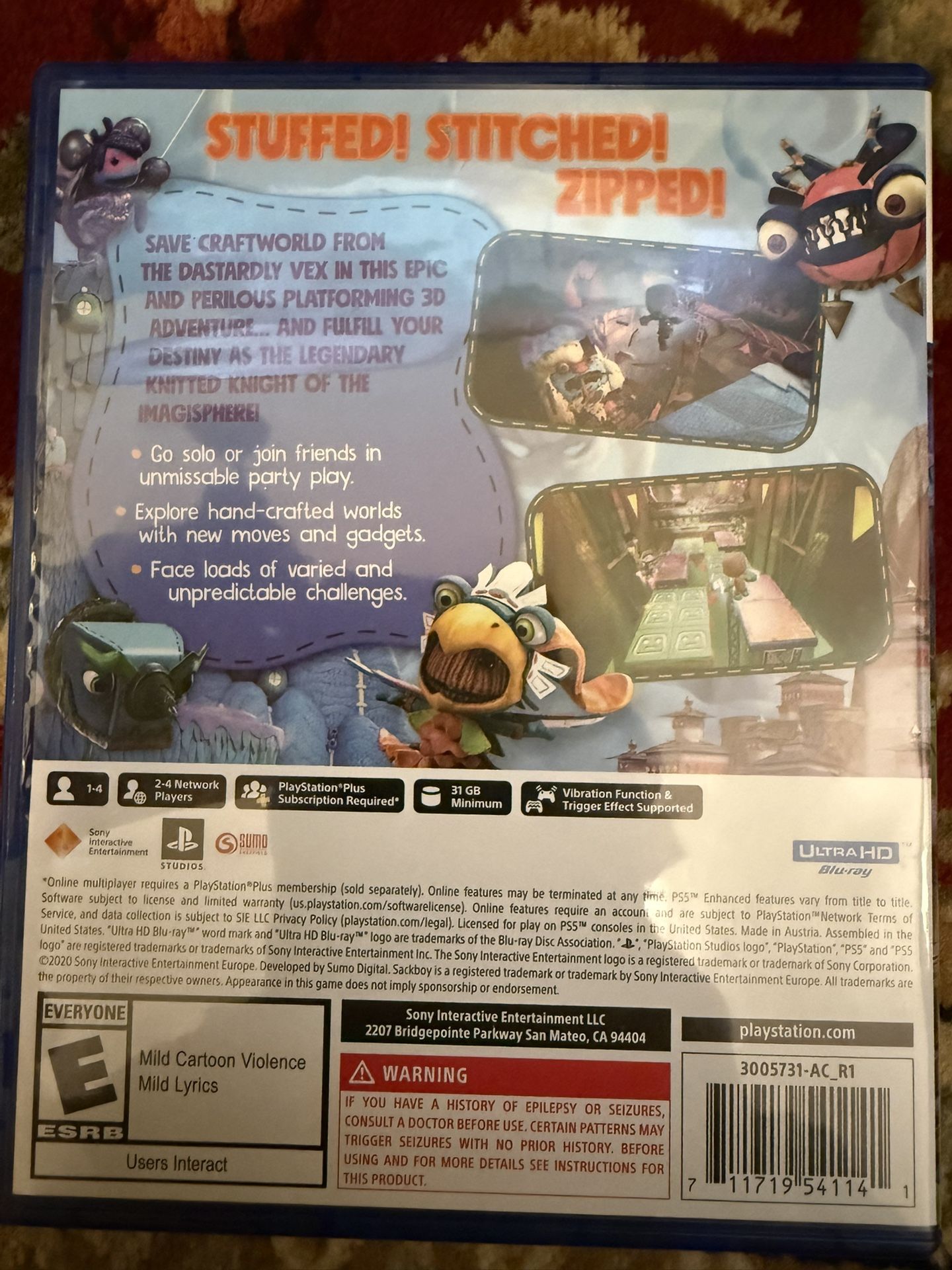 SackBoy: A Big Adventure - PS5 - photo 2