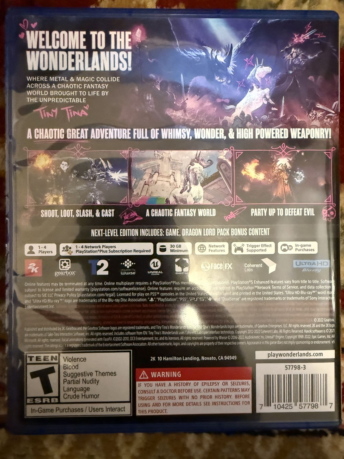 Tiny Tina’s Wonderlands - PS5 - photo 2