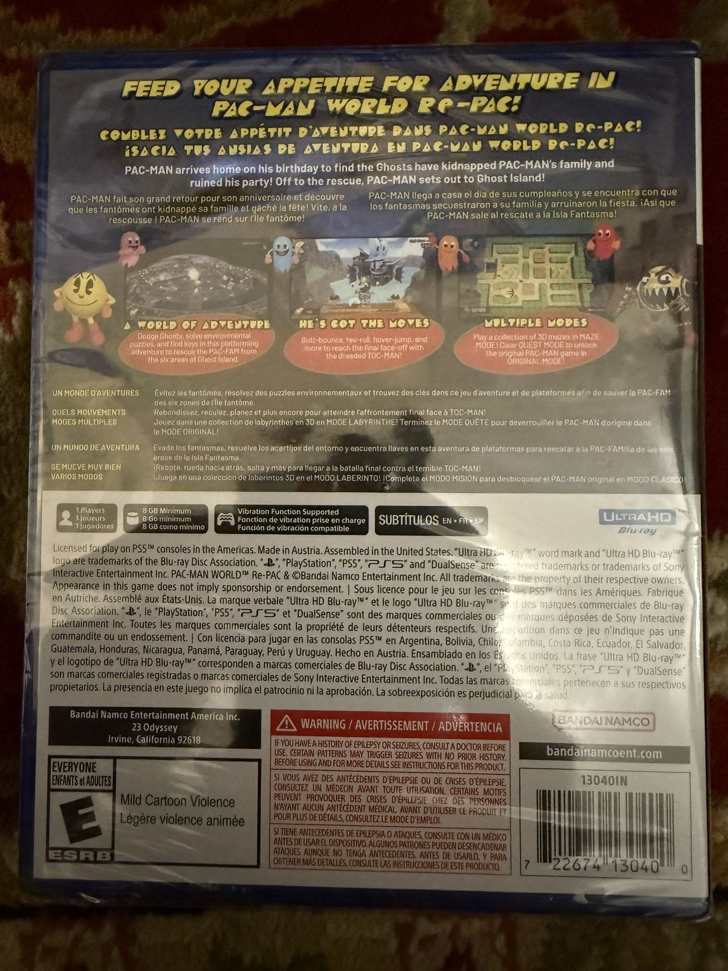 NEW Pac -Man World Re-Pac - PS5 - photo 2