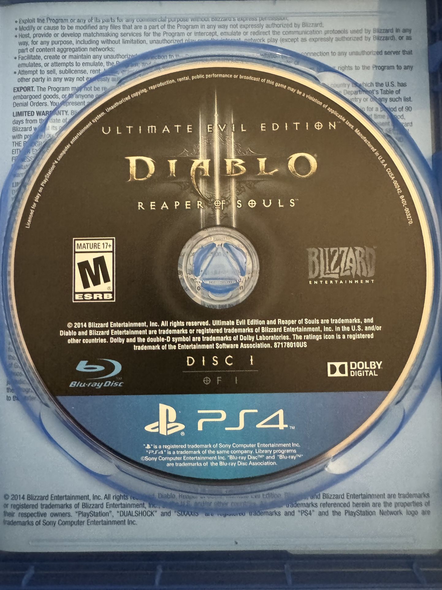 Diablo III: Reaper Of Souls - PS4 - photo 3