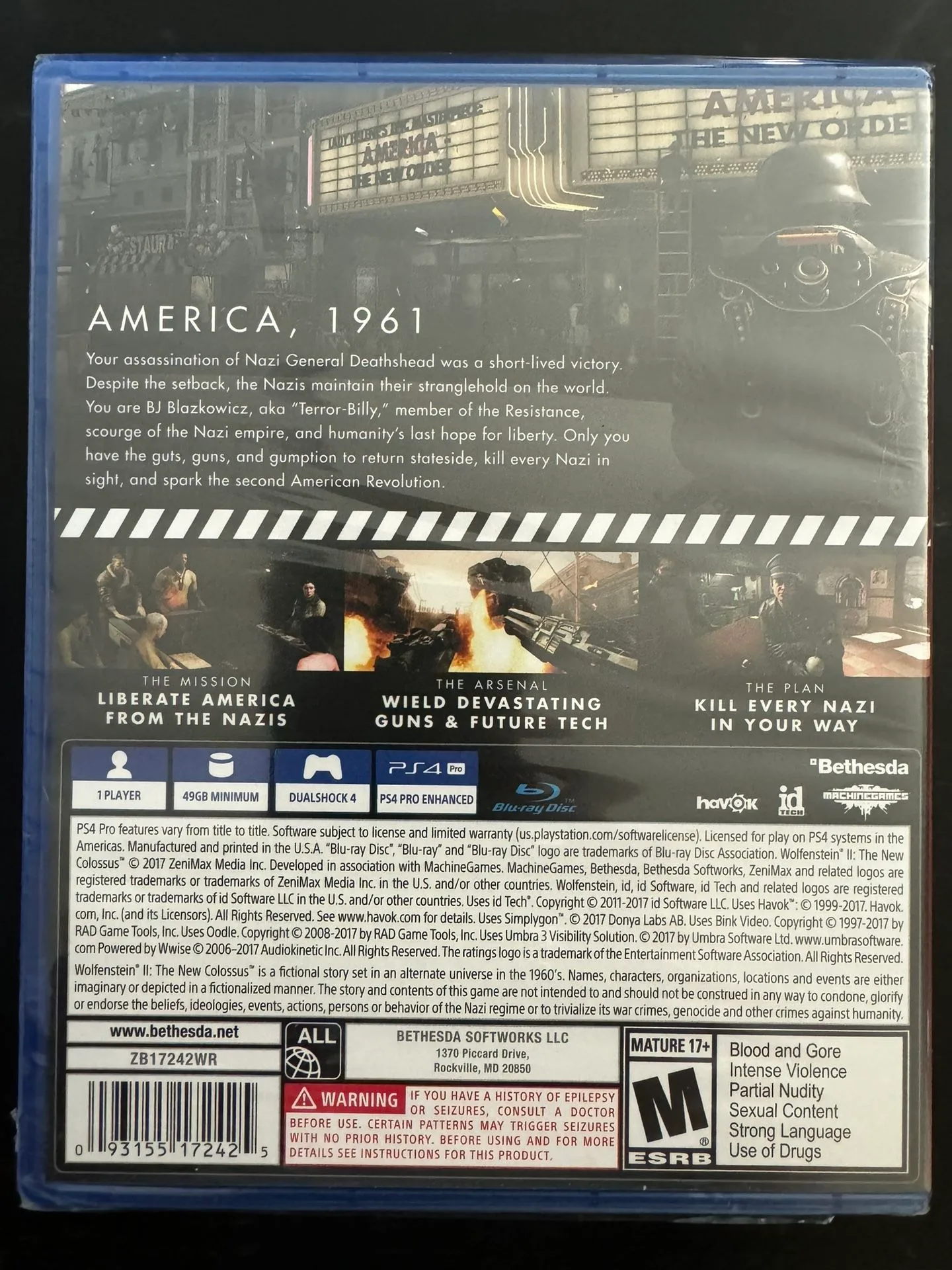 NEW Wolfenstein II: The New Colossus (PS4) image indicator(2)