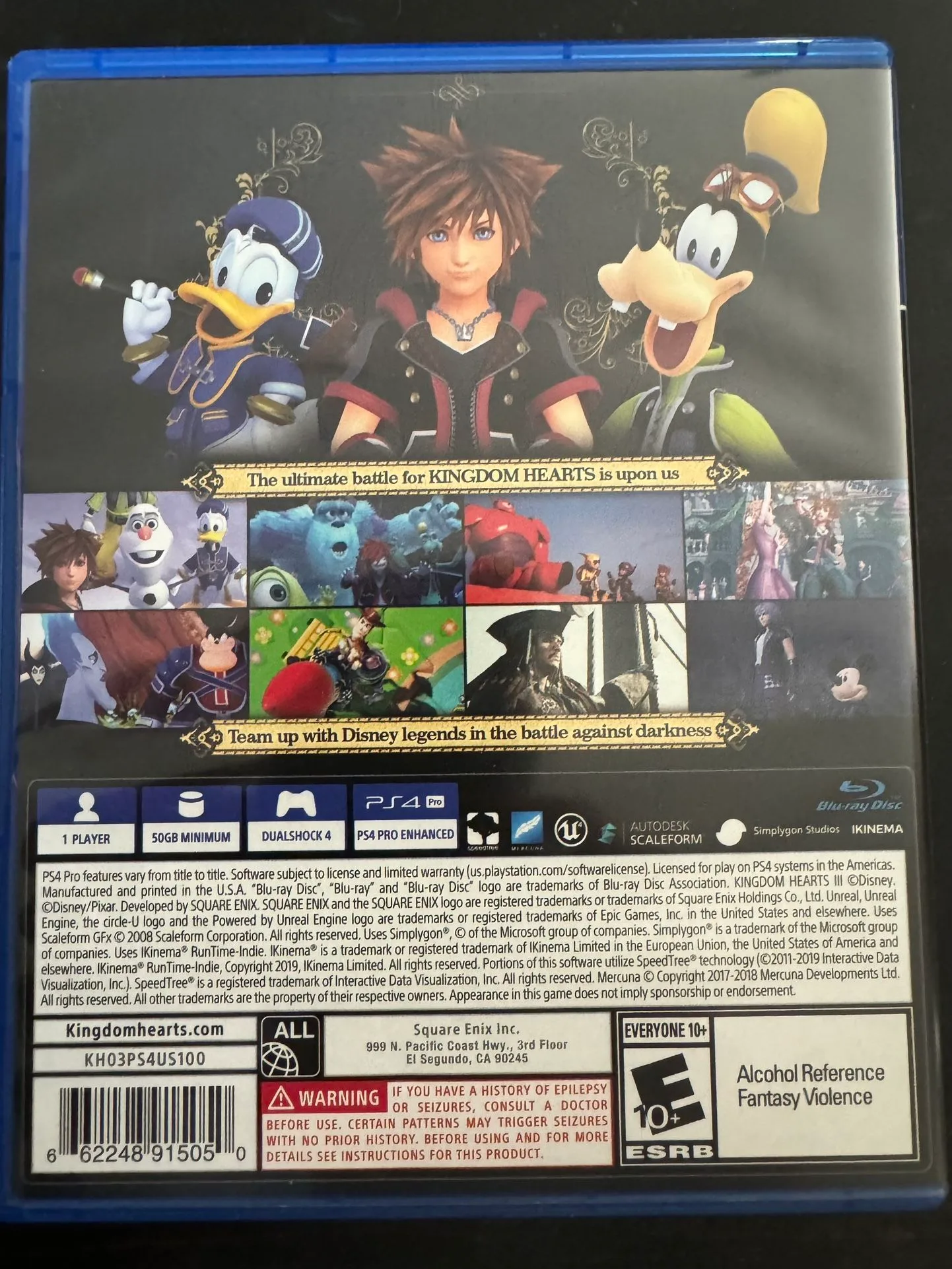 Kingdom Hearts III - PS4 image indicator(2)