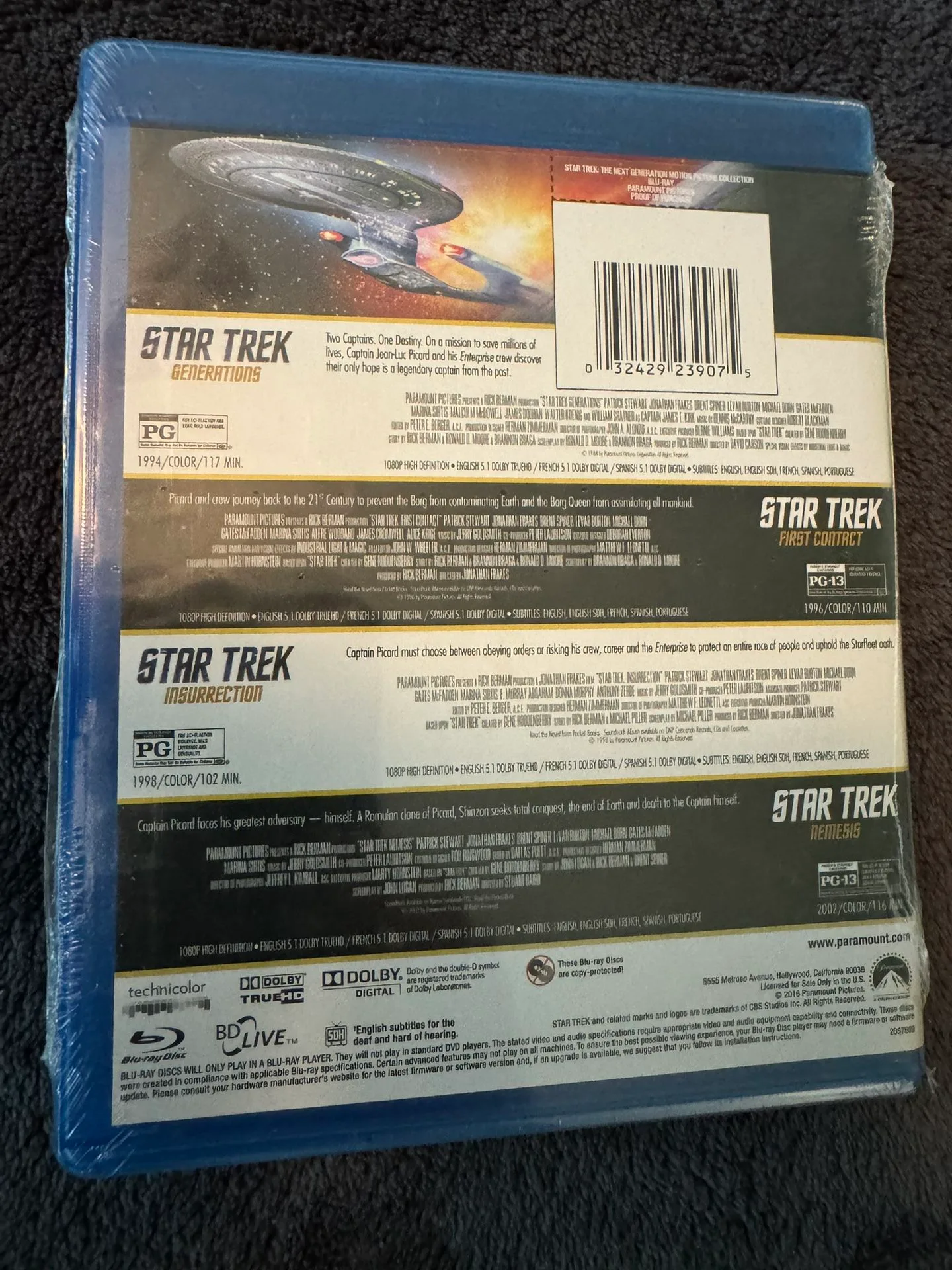 NEW Star Trek TNG Motion Picture Collection image indicator(2)