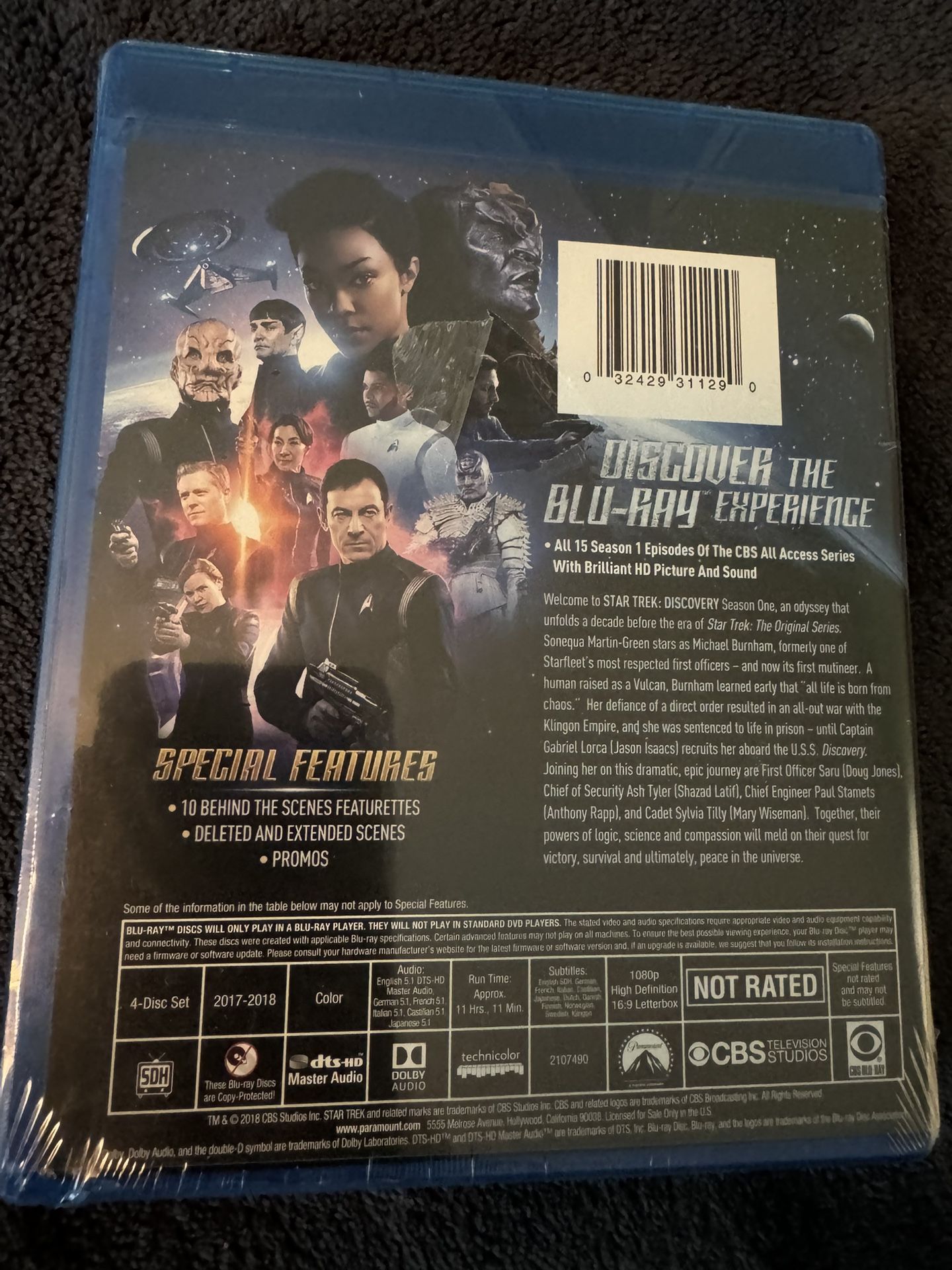 Star Trek Discovery: Season One - Blu-ray - photo 2