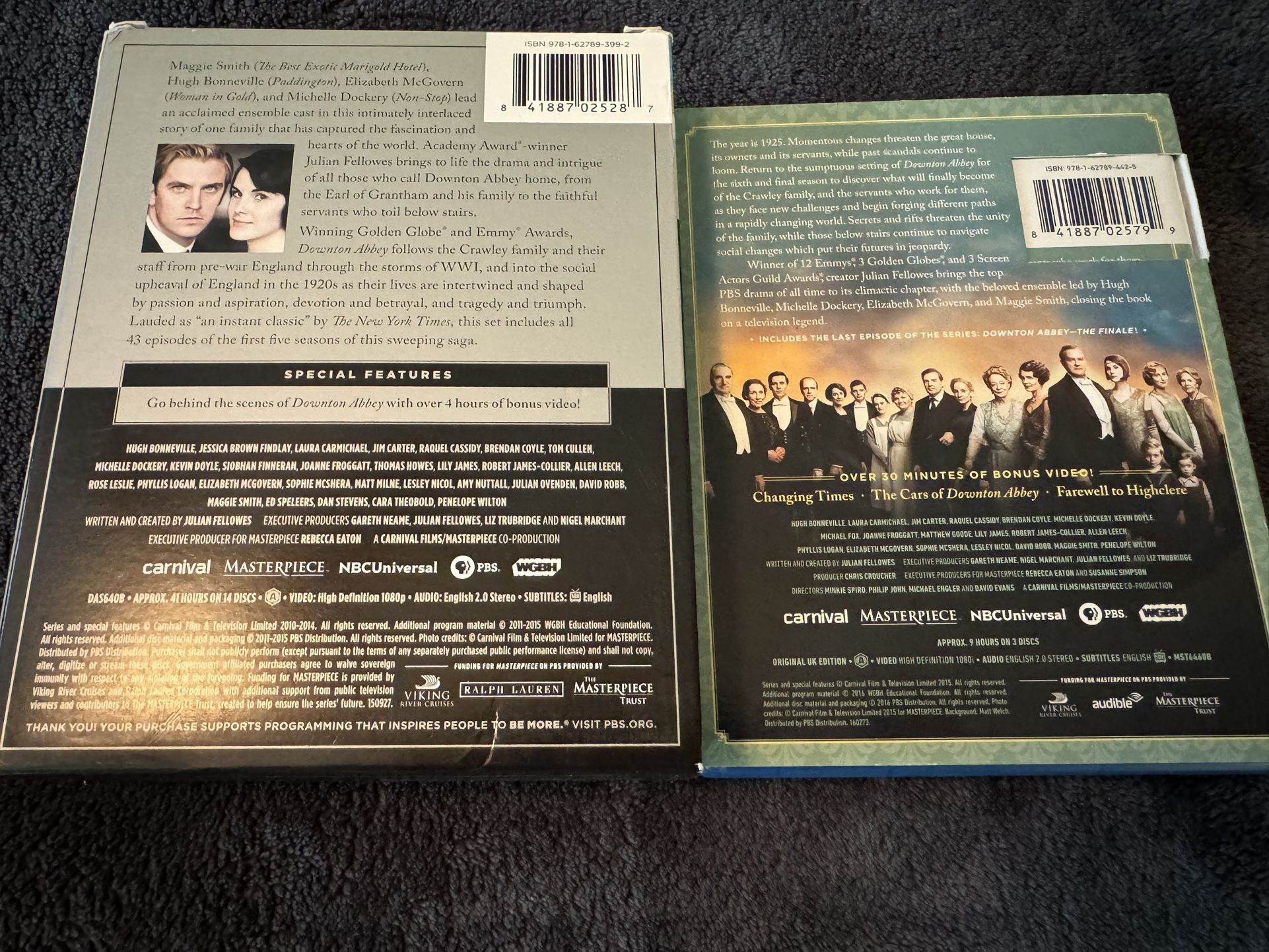 Downton Abbey: Seasons 1 - 5 + 6 on Blu-ray - photo 2