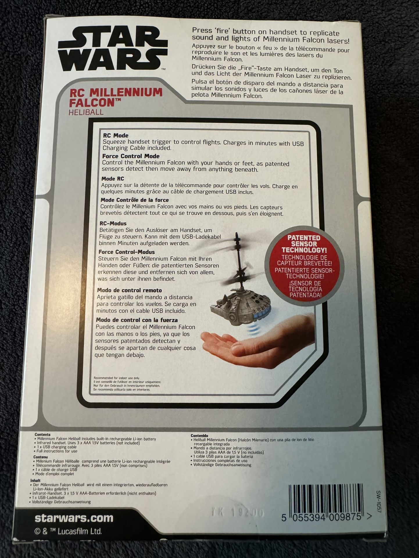 NEW Star Wars RC Millenium Falcon Heliball - photo 2