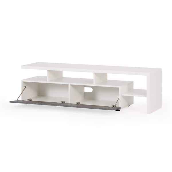Modern Low Media Console Credenza - photo 4