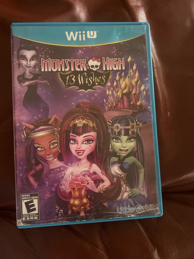 Monster High 13 Wishes Wii U