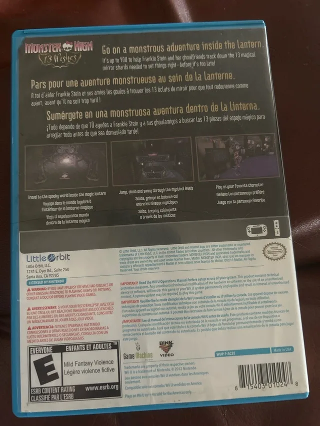 Monster High 13 Wishes Wii U image indicator(2)