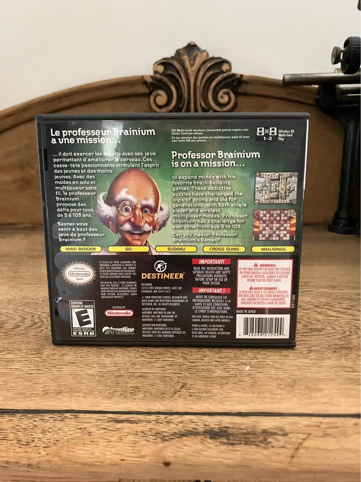 Professor Brainium’s Games Nintendo DS - photo 3