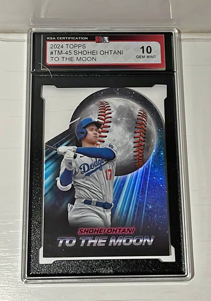 🔥🚀 SHOHEI OHTANI “TO THE MOON” – GEM MINT 10! 🚀🔥