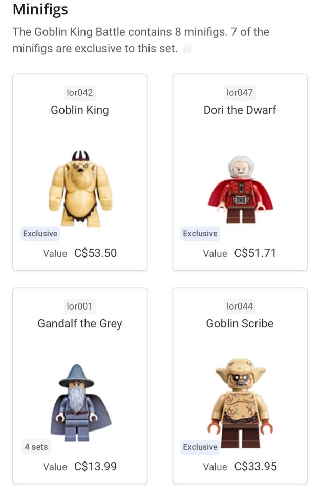 LEGO The Hobbit - The Goblin King Battle (Set 79010) - photo 3