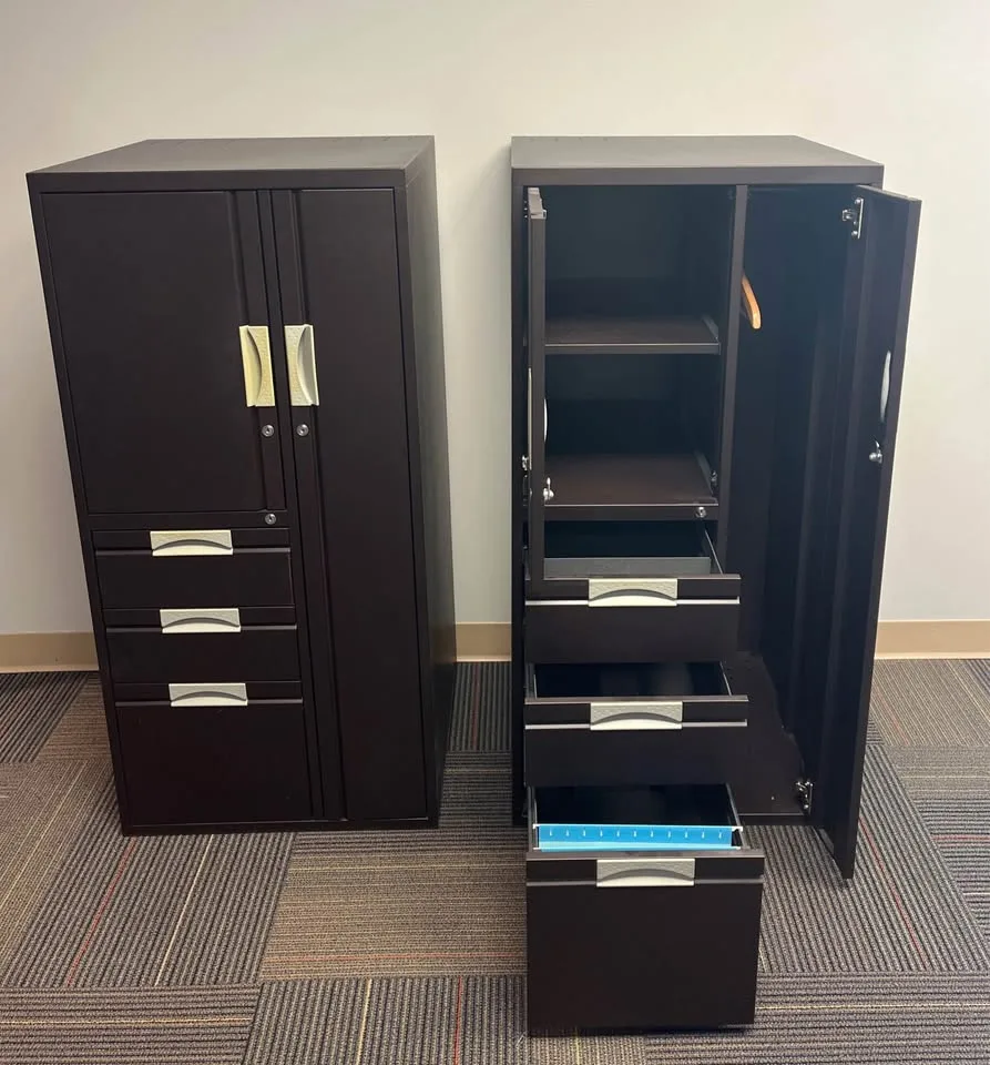 FOR SALE: Brown Metal Storage Cabinets – Durable & Spacious image indicator(3)
