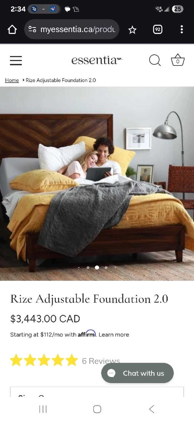 Rize Adjustable Queen Bed - Item#RIZECONTQNBRNCA - photo 2