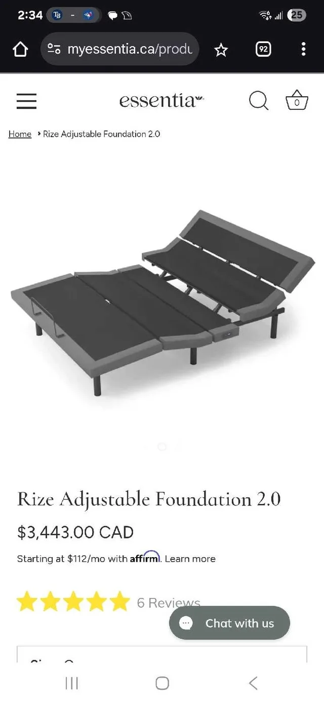 Rize Adjustable Queen Bed - Item#RIZECONTQNBRNCA image indicator(3)