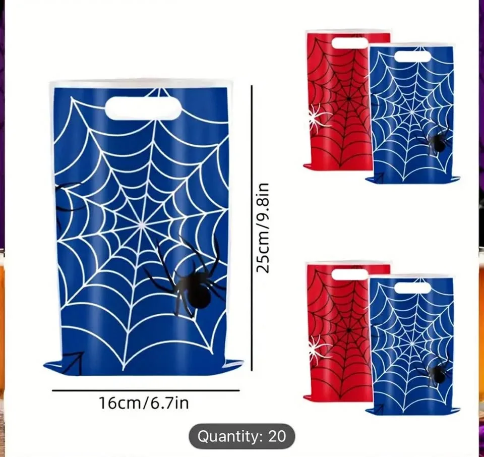 Spider man theme kids birthday party accessories