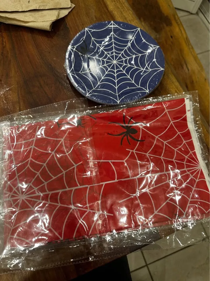 Spider man theme kids birthday party accessories image indicator(3)