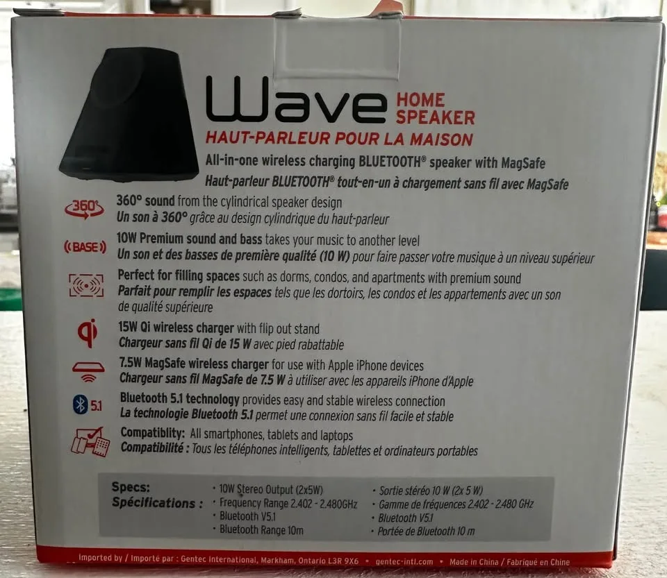 Home speaker and charger image indicator(3)