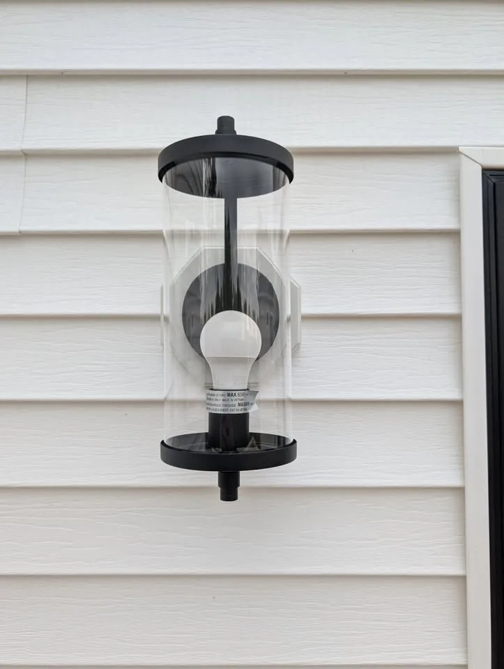 New in Box Millennium Outdoor Wall Light Sconce (Black) image indicator(2)