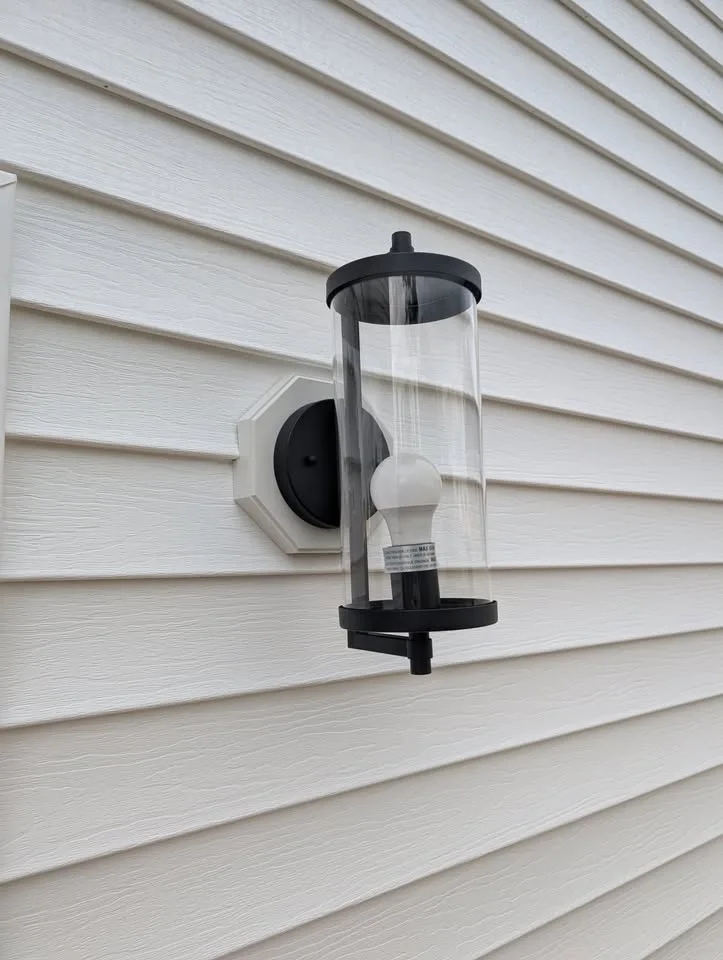 New in Box Millennium Outdoor Wall Light Sconce (Black) image indicator(3)