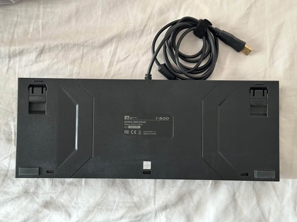 EasternTimes Tech I-500 Gaming Keyboard - Black - photo 3