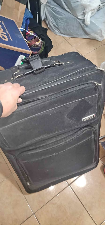 FREE Luggage zippers and wheels work but one leg is broken