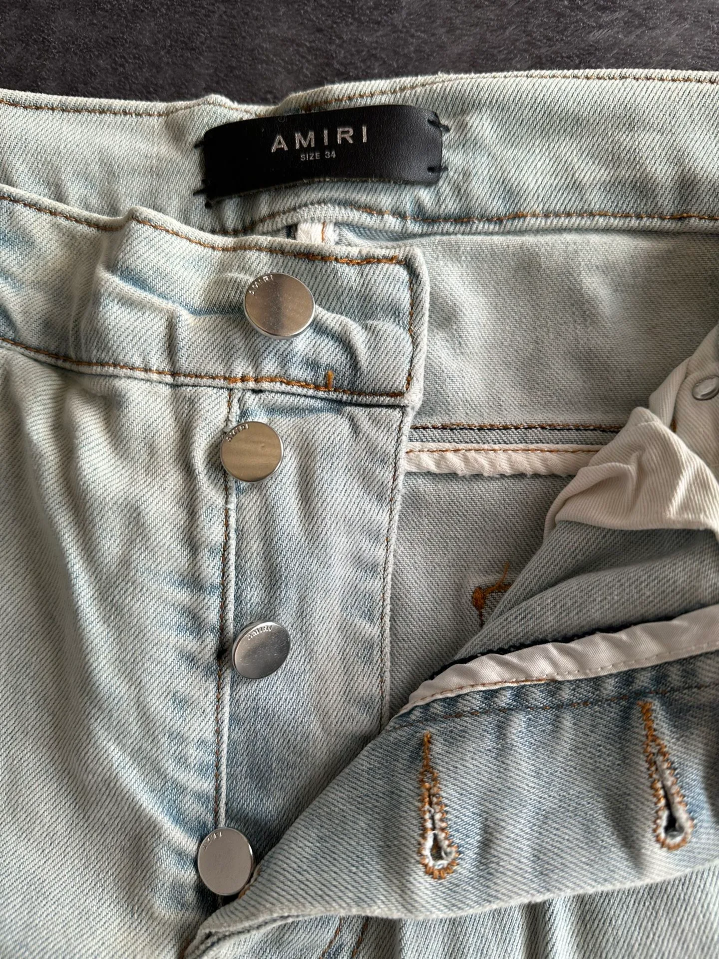 AMIRI Skinny jeans Size 34 image indicator(2)