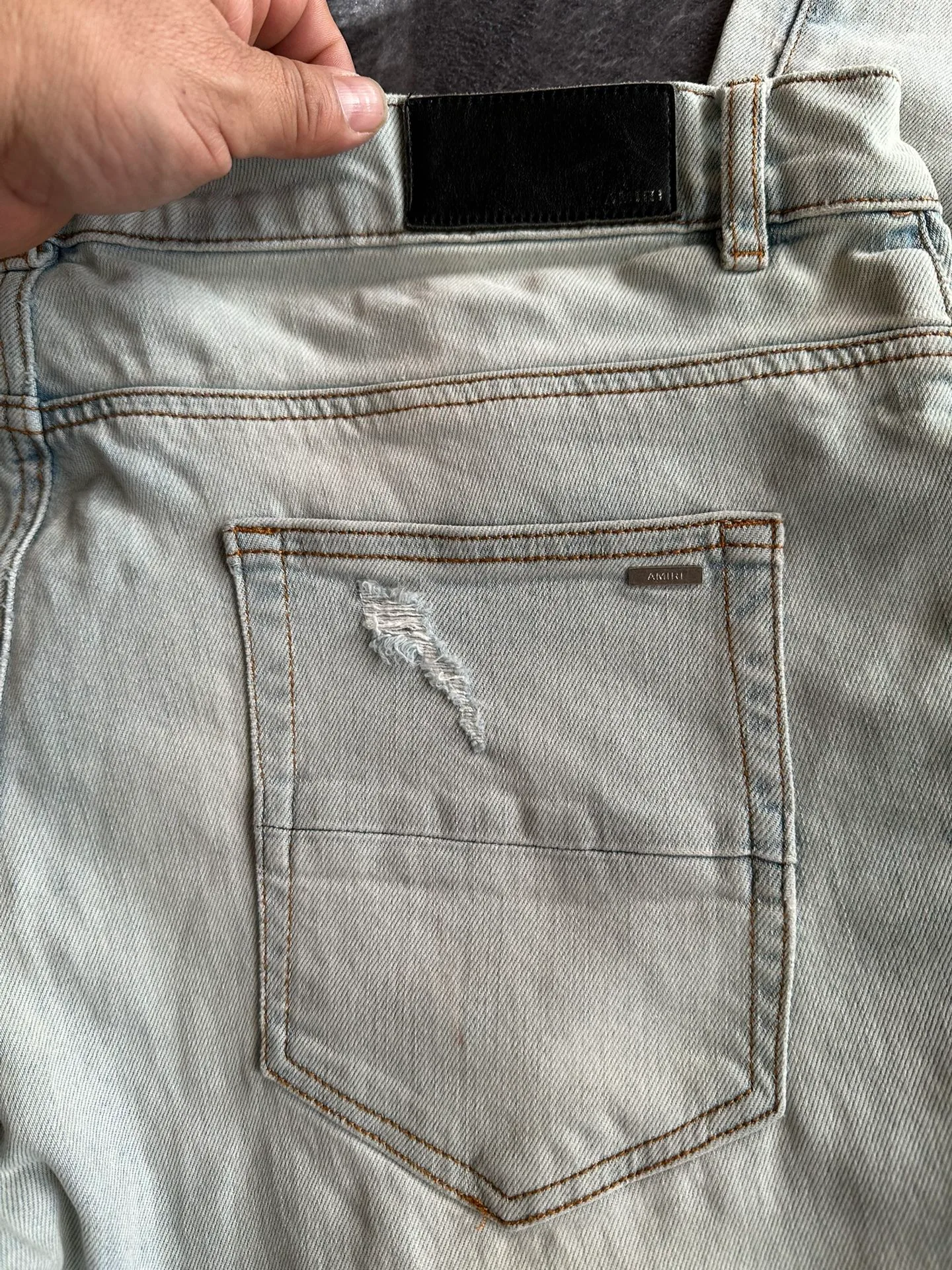 AMIRI Skinny jeans Size 34 image indicator(5)