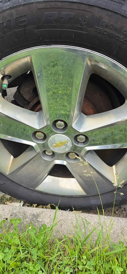 Winter tires rim 18 235/55 on chevy rims 5x120mm - photo 5