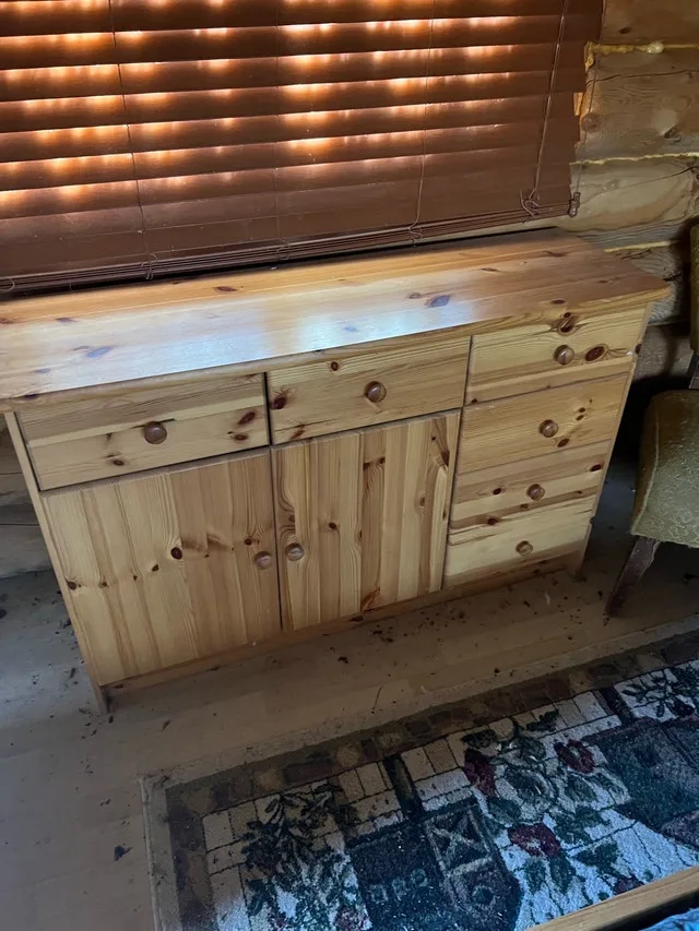wood dresser