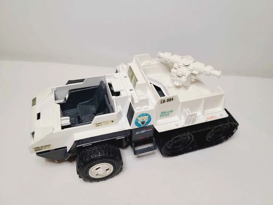 Vintage 1985 G.I. Joe Snow Cat Vehicle image indicator(4)