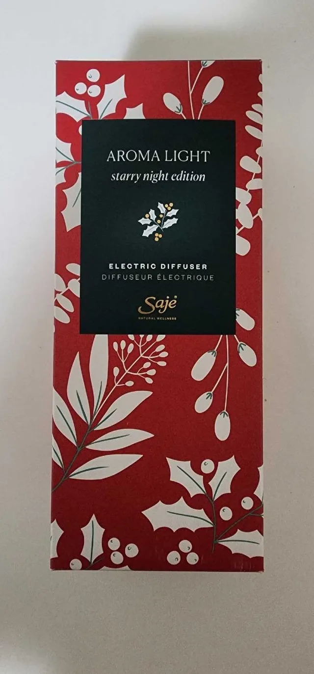 Saje Aroma Diffuser Light (with touch control) (oil included)