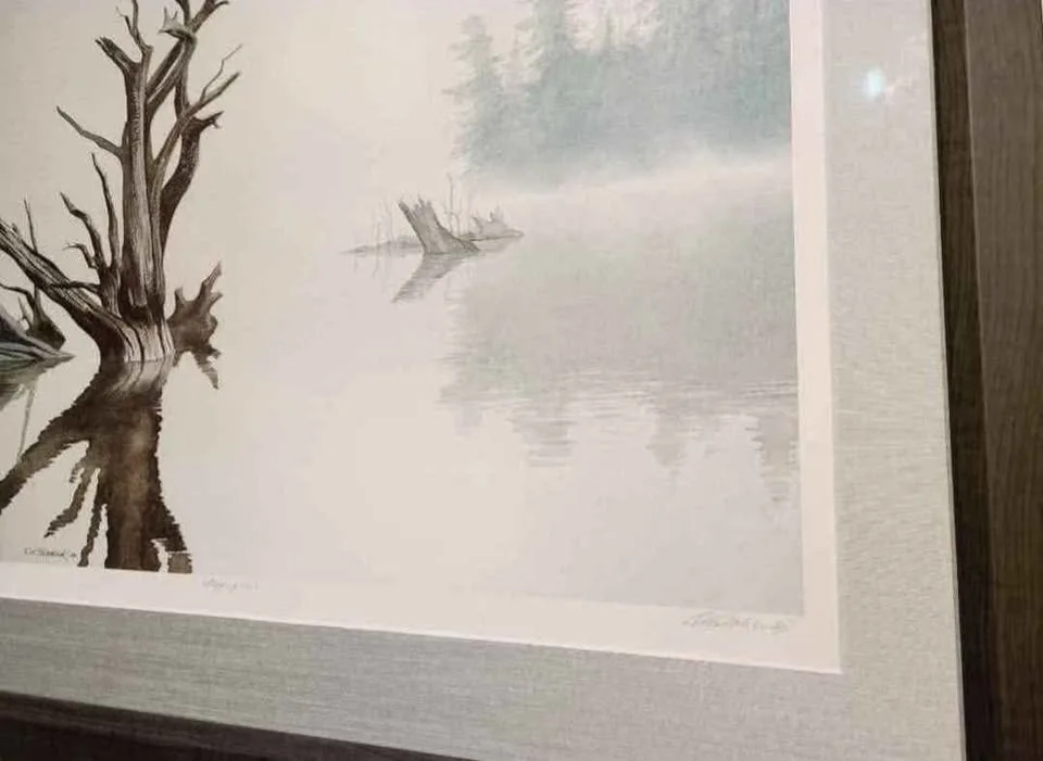 O.K. Schenk - Algonquin - Hand Signed Print - 30.5" x 24.5" image indicator(2)